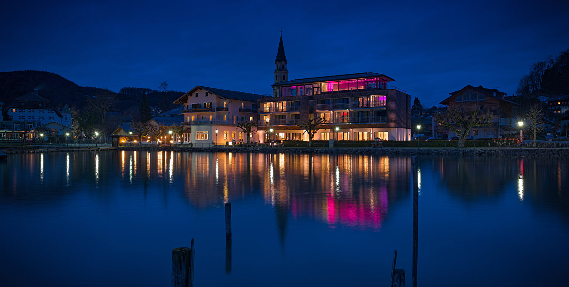 Seewirt Mattsee Kuschelurlaub kinderfreien Seehotel Salzburger Seenland